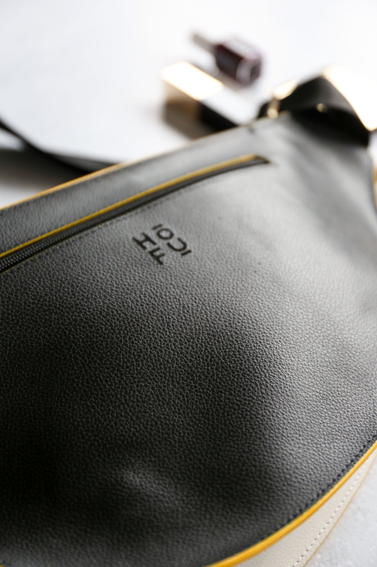 Moondance Mirum Plant Vegan Crossbody Bag in Black -5