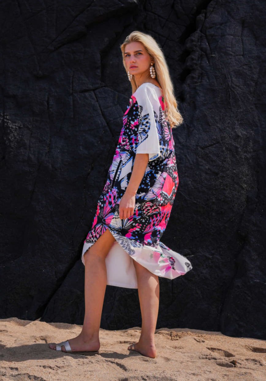 House of Hofu Choucho kaftan