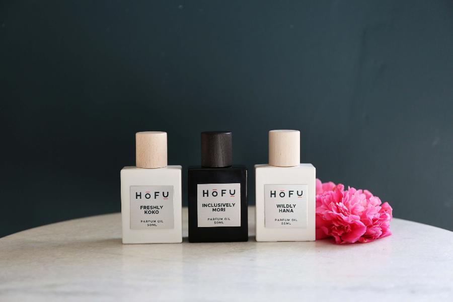 House of Hofu perfume oil travel trio