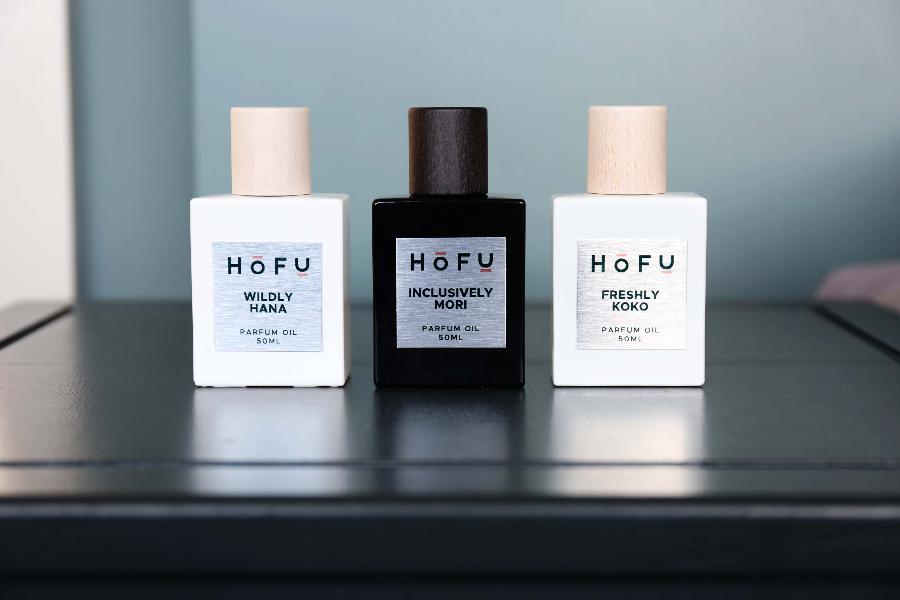 House of Hofu perfume oil travel trio
