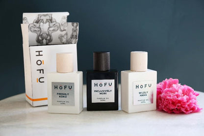 House of Hofu perfume oil travel trio